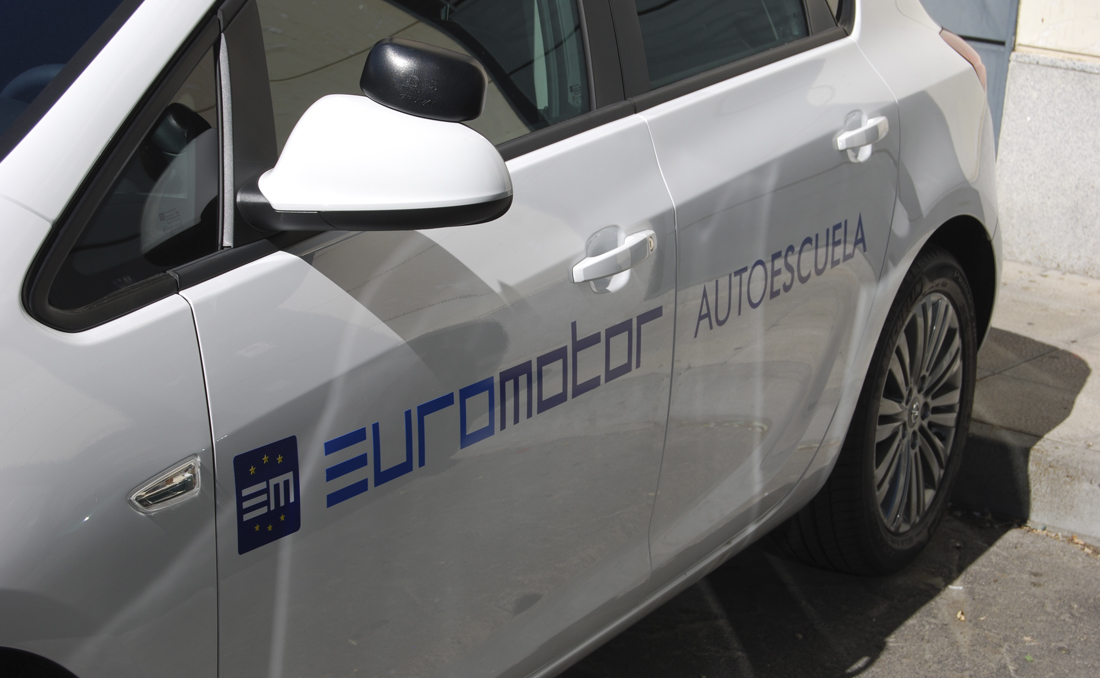 Vinilo Autoescuela Euromotor